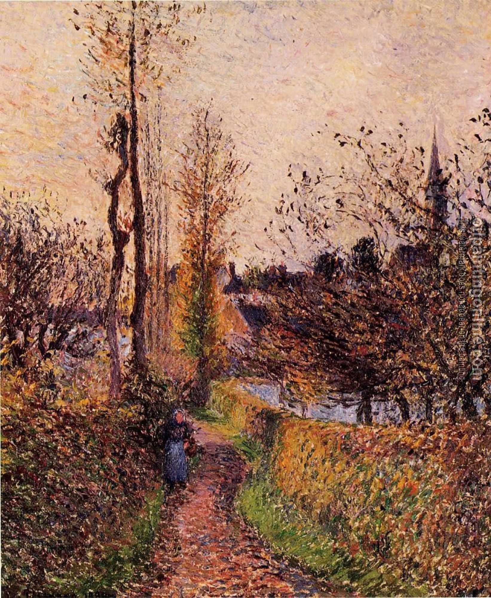 Pissarro, Camille - La Sentier de Basincourt